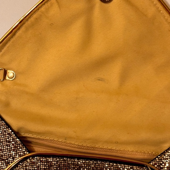 Elegant Sequin Clutch with Gold Accents - Picture 4 of 4